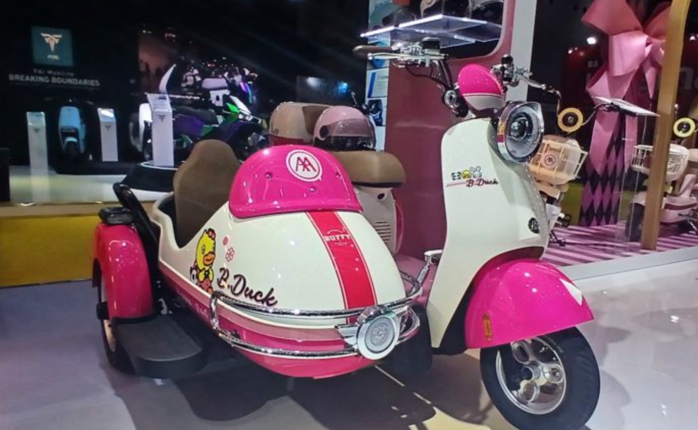 Imut Dan Bikin Gemes, Deretan Motor Listrik Dengan Desain Yang Unik 2024, Kaum Hawa Pasti Suka