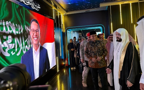 Ada Foto Anies Baswedan dan Bendera Indonesia di Museum Rasulullah Madinah