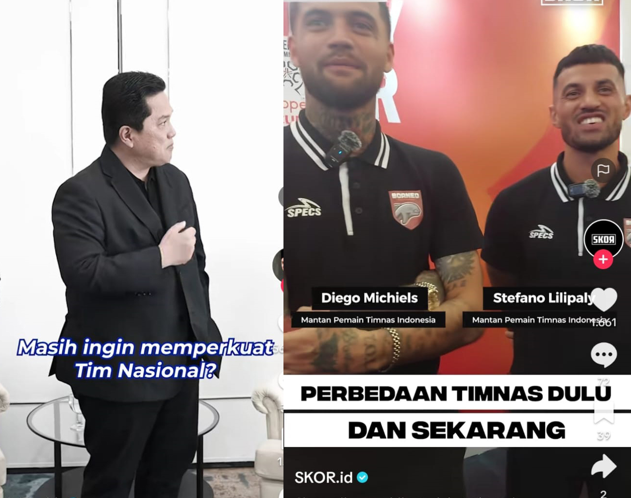 Perbedaan Timnas Dulu dan Sekarang, Diego Michiels dan Stefano Lilipaly, Kualifikasi Piala Dunia 2026