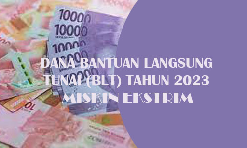 Desa desa Telah Salurkan BLT Triwulan 1 (Januari-Maret) Gelombang 1 - Tanggal 13 April 2023