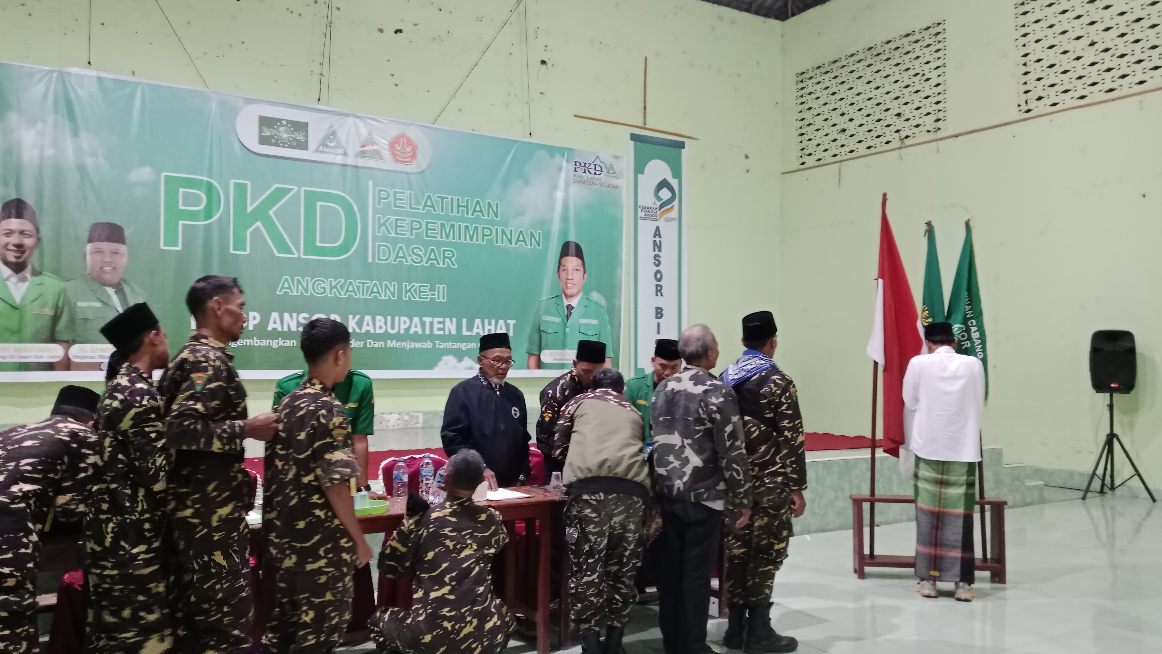 Sah, 21 Peserta PKD Resmi Jadi Sahabat GP Ansor Kabupaten Lahat