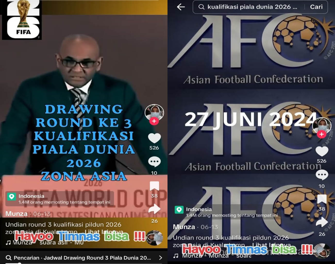 Harapan Presiden AFC kepada Tim Sepak Bola Asia, Hasil Drawing Ronde 3 Kualifikasi Piala Dunia, Erick Thohir