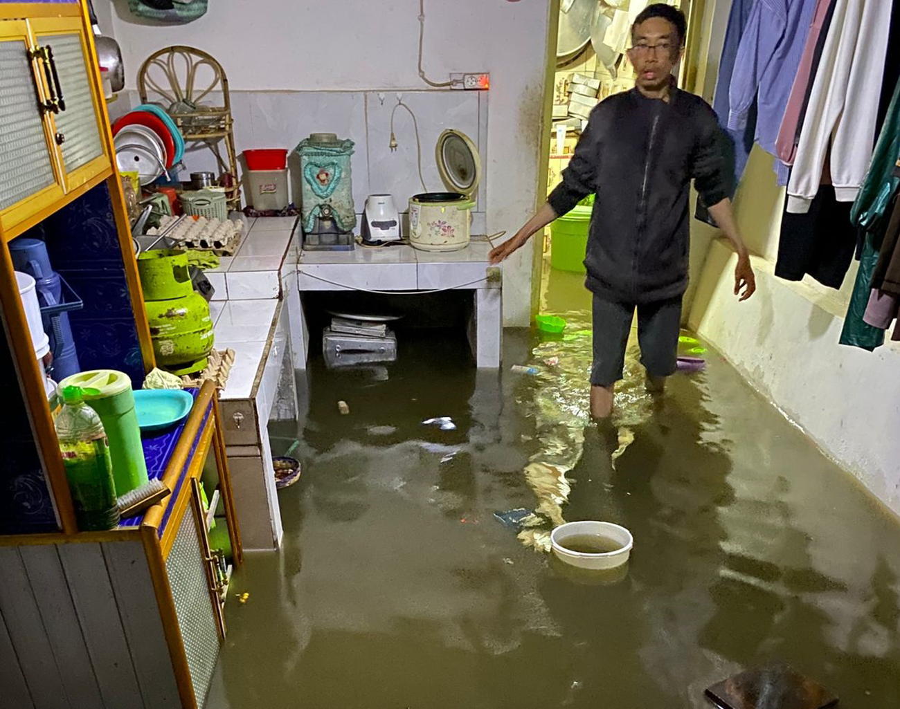 Hujan Deras, 1 Rumah Terendam Banjir di Tanjung Payang Lahat Selatan, Ini Penyebabnya