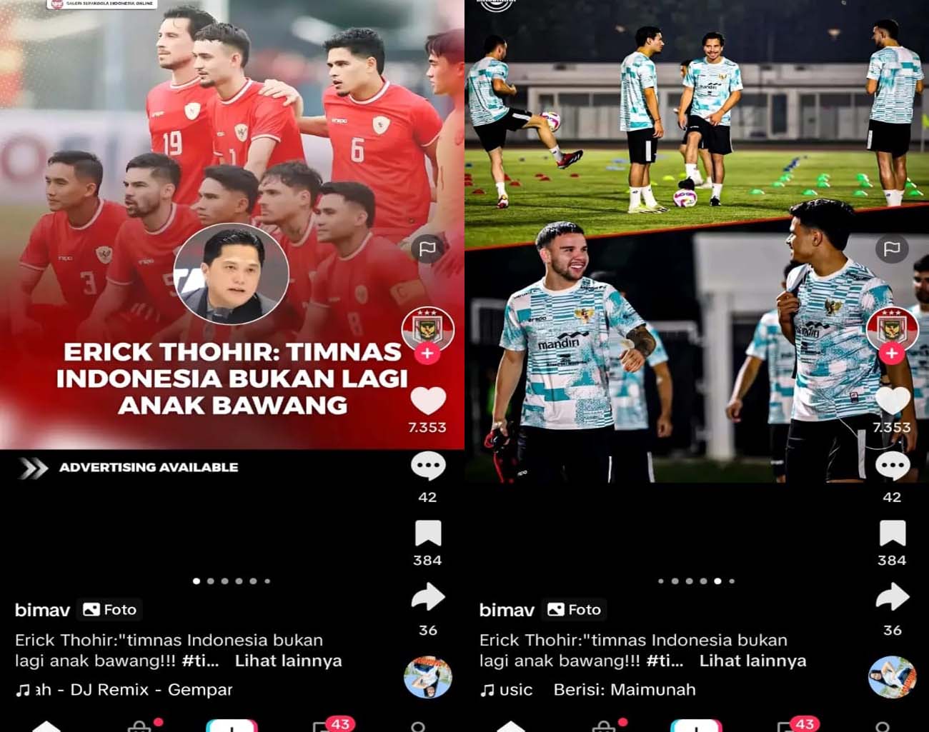 Timnas Indonesia Bukan Anak Bawang, Jawaban Erick Thohir Grup C Meremehkan, Kualifikasi Piala Dunia 2026