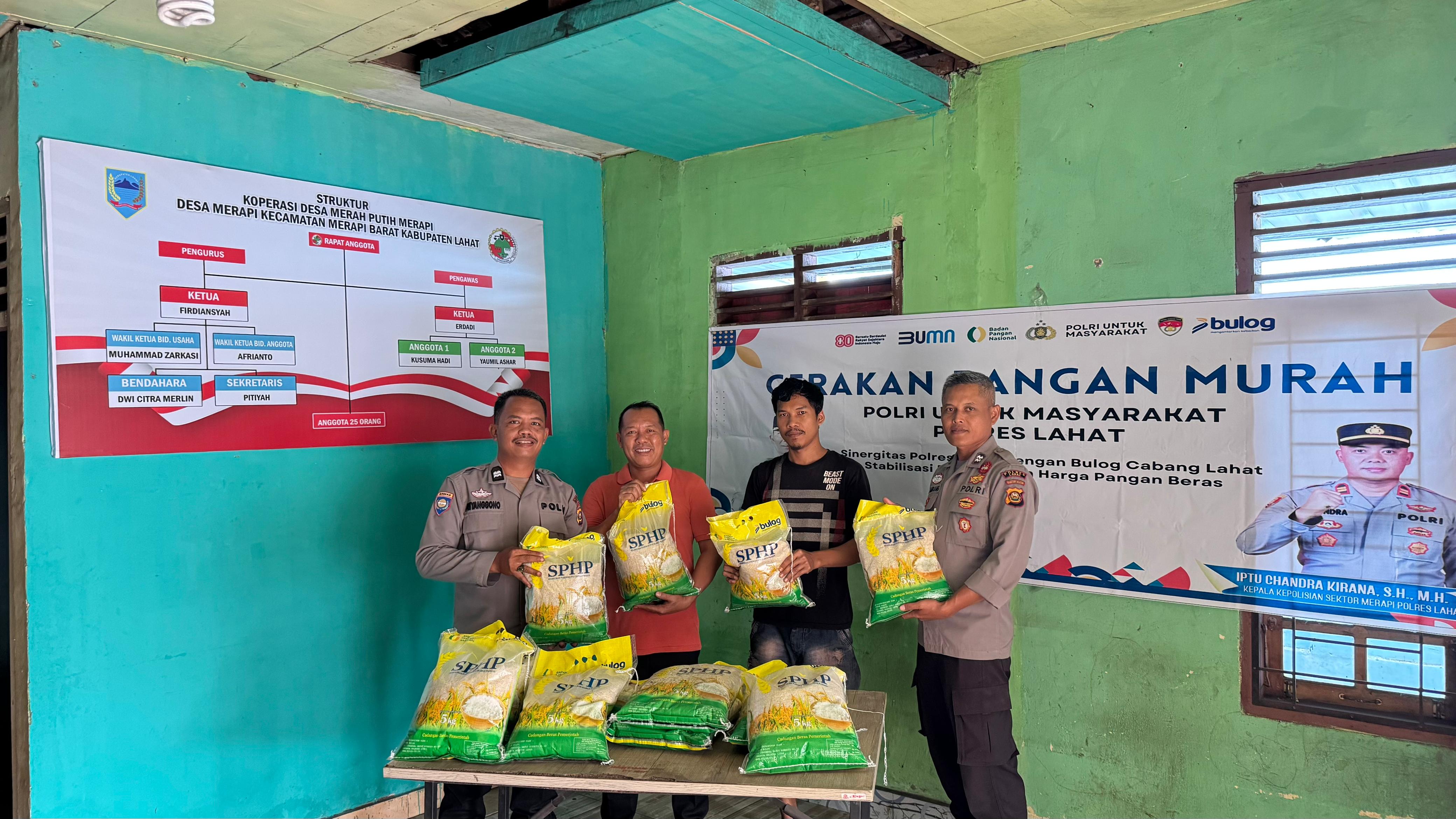 Kegiatan GPM (Gerakan Pangan Murah) Polri Untuk Masyarakat Polres Lahat dan Jajaran Secara Serentak