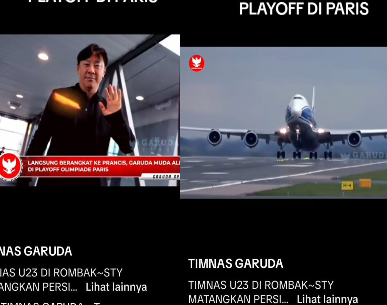 Dari Piala Asia U-23 2024, Timnas Indonesia Sudah Tiba di Paris Terbang Rute Qatar-Prancis