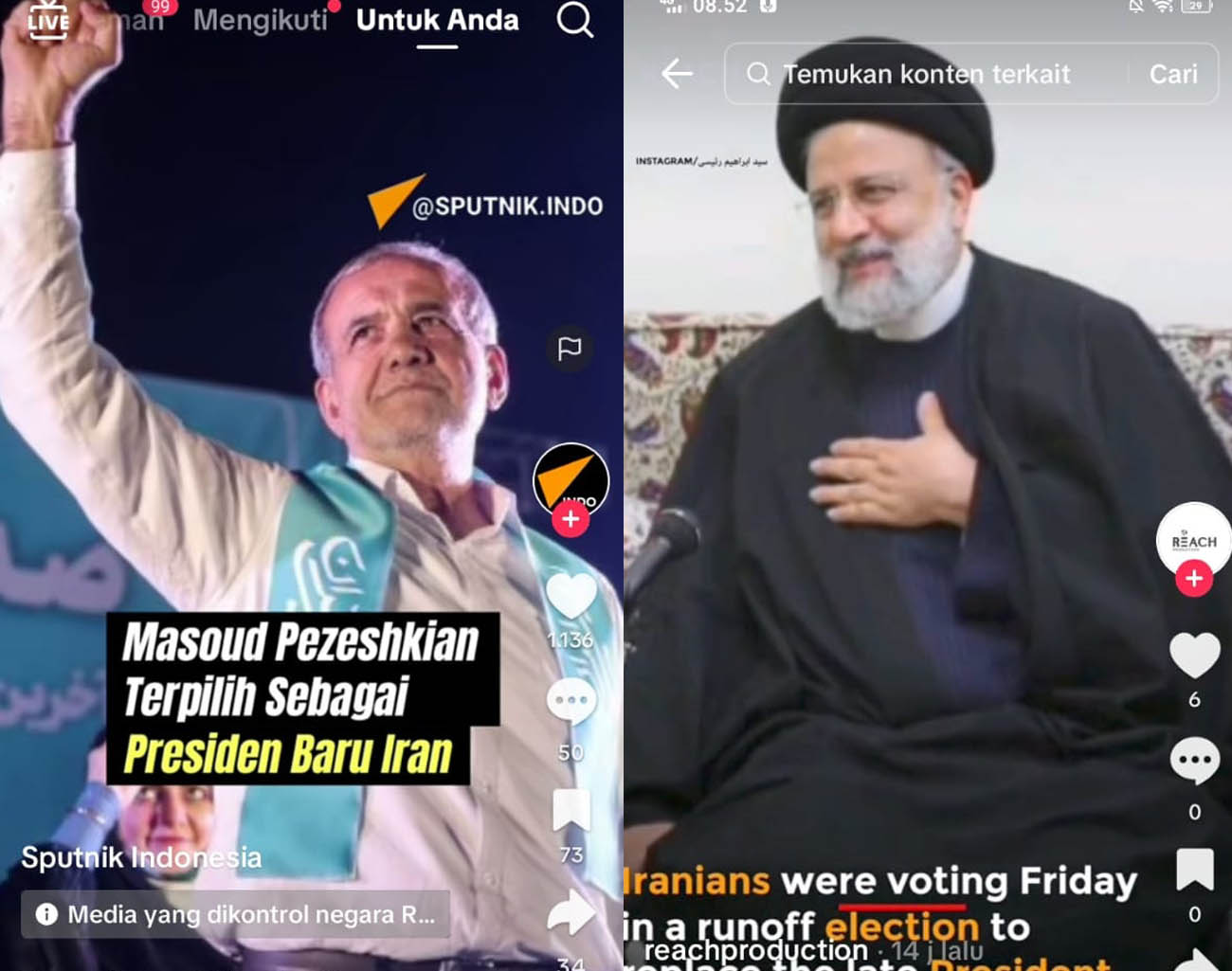 Masoud Pezeshkian, Presiden Iran Terpilih, Ikut Jejak Prabowo Subianto, Ibrahim Raisy Tewas Kecelakaan Heli