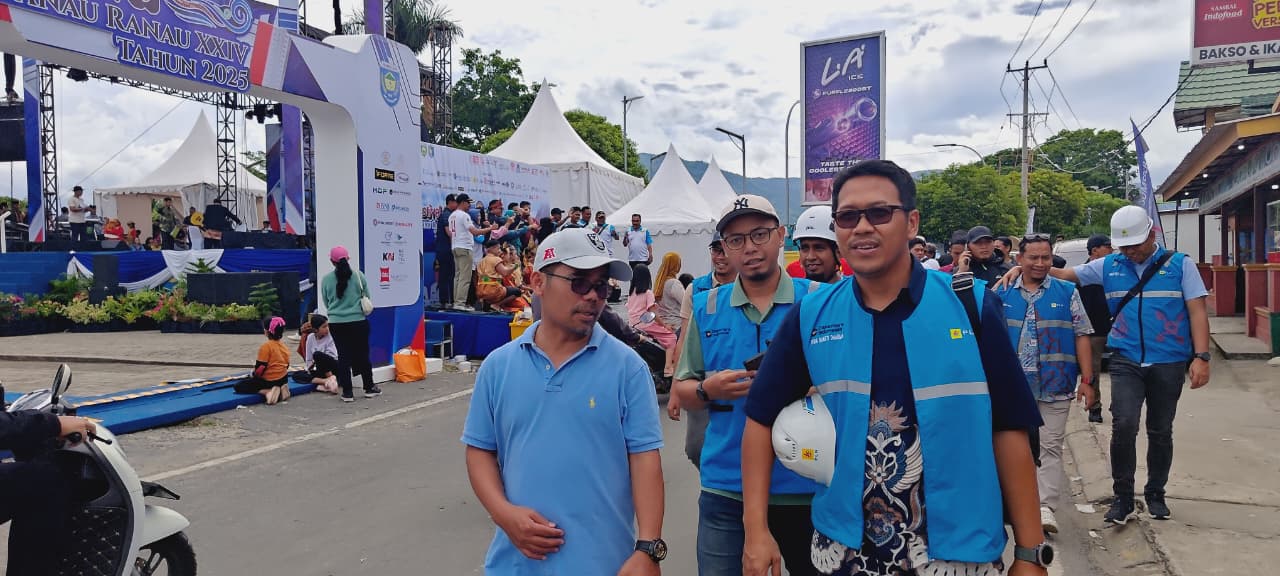 PLN Sukses Menjaga Keandalan Listrik dalam Sriwijaya Ranau Gran Fondo (SRGF) 2025
