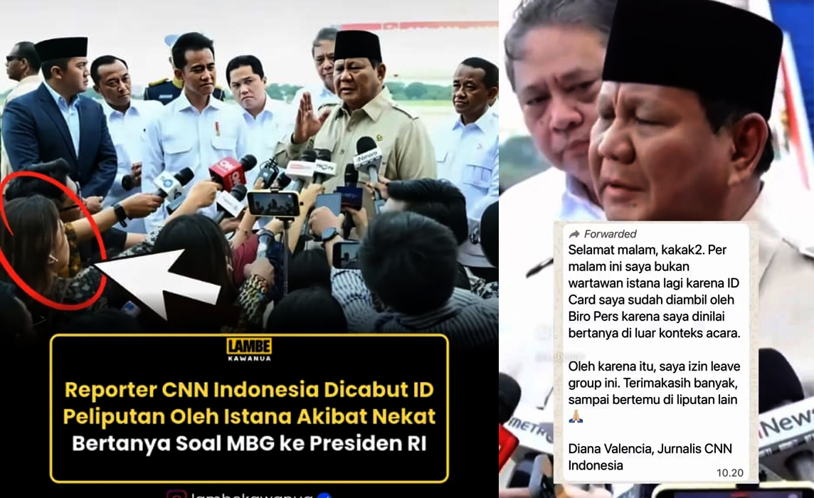 PWI Pusat Desak Biro Pers, Media, dan Informasi Sekretariat Presiden Beri Klarifikasi Pencabutan Kartu Liputan