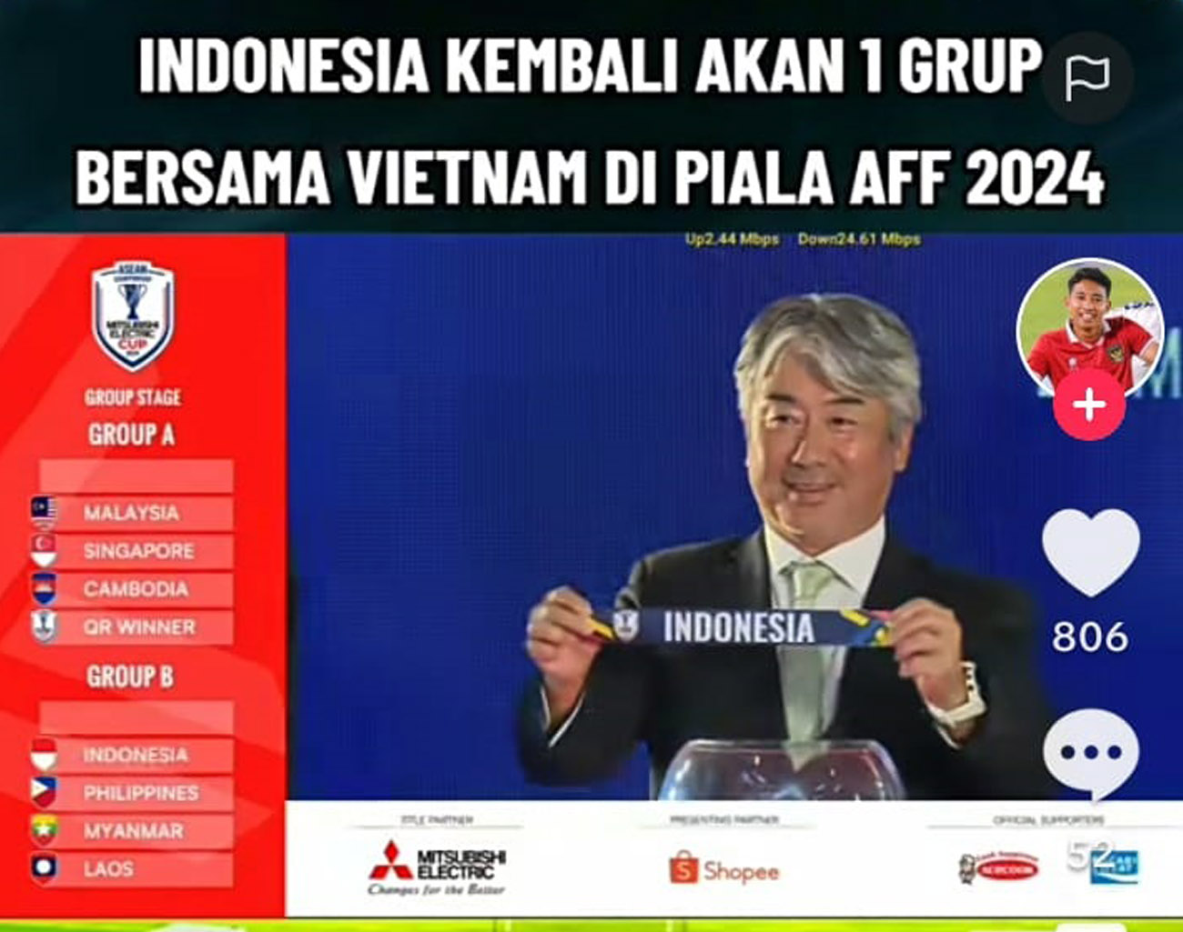 Hasil Drawing Piala AFF 2024, Indonesia Trauma Wasit AFF di Piala Asia