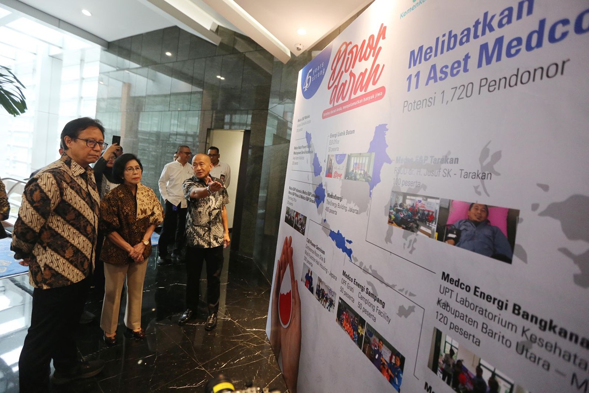 Pekerja MedcoEnergi Donorkan 1.000 Kantong Darah di Seluruh Indonesia