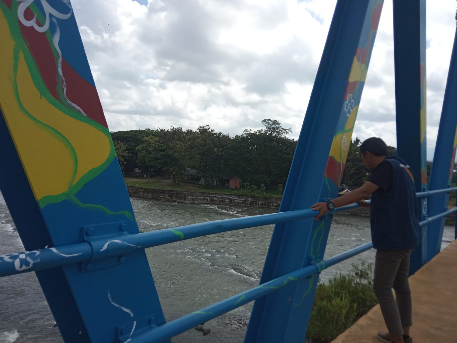 Jembatan Lematang yang Kece dan Instragramable yang ada di Kota Lahat