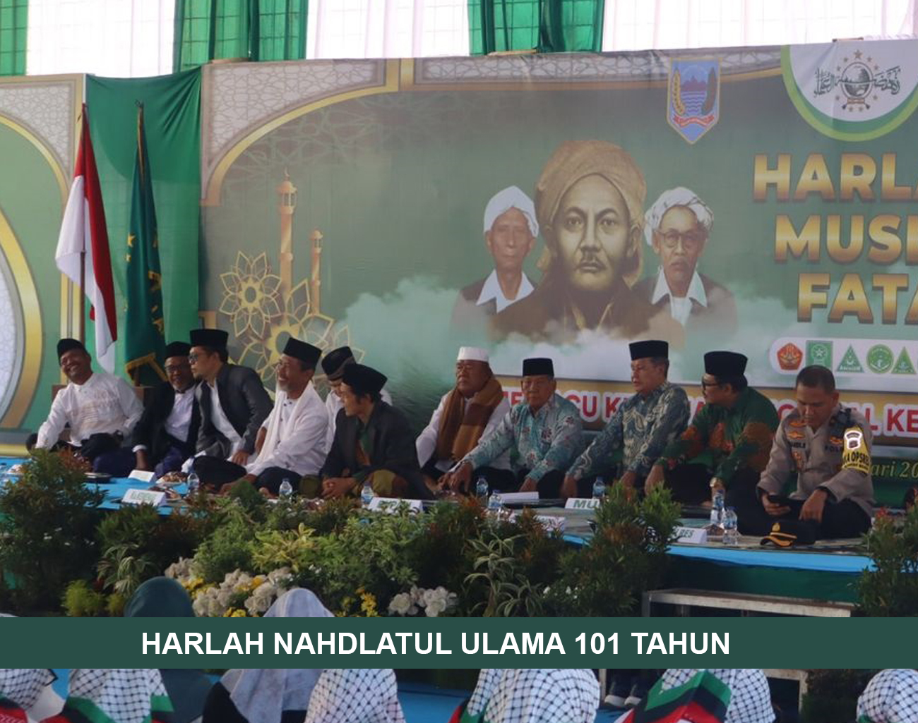 PCNU Lahat Peringati Harlah Nahdlatul Ulama 101 Tahun, Beri NU Award untuk Aswari, Cik Ujang, dan Djan Faridz