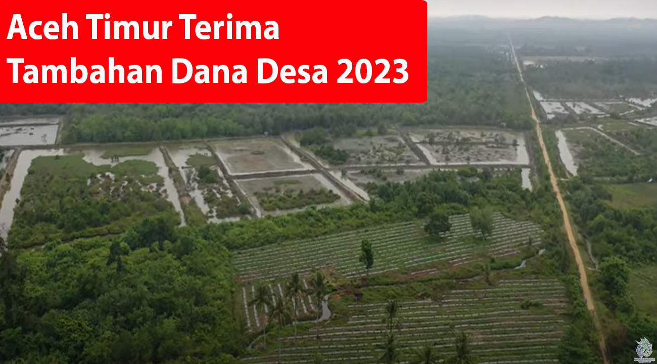 Aceh Timur Terima Tambahan Dana Desa 2023 Rp13.684.916.000