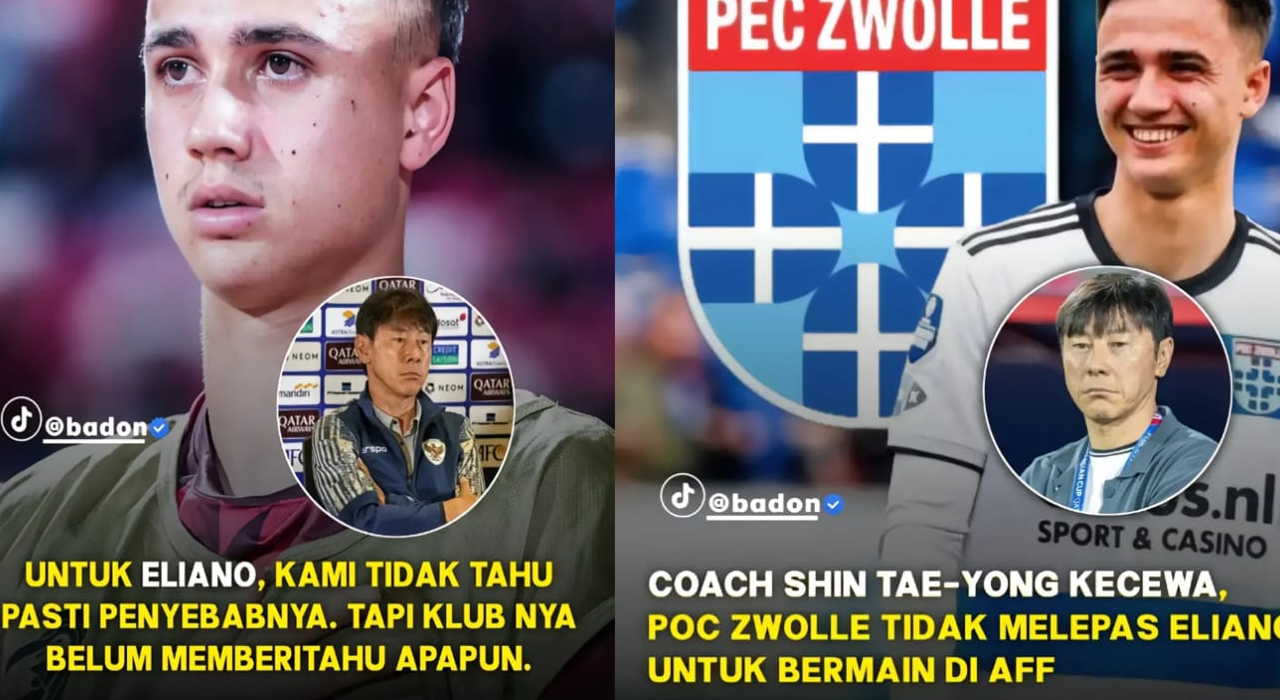 Alasan Pelatih PEC Zwolle, Tidak Izinkan Eliano Reijnders, Shin Tae Young Bingung, Kualifikasi Piala AFF 2024