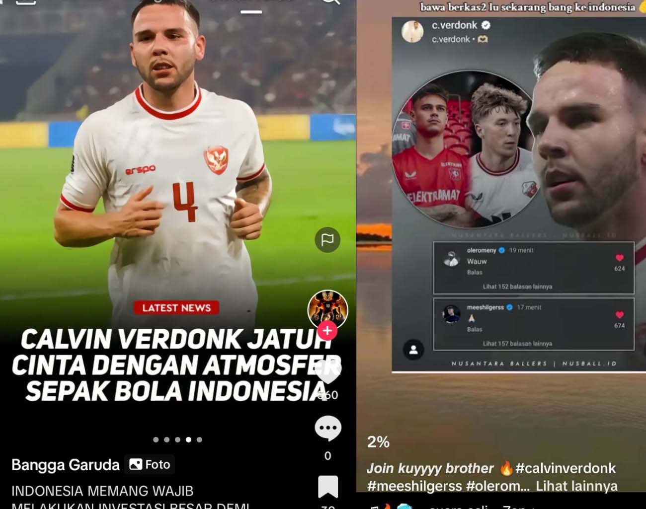 Calvin Verdonk Tebarkan Cinta, Ajak Pemain Keturunan Gabung Indonesia, Kualifikasi Piala Dunia 2026