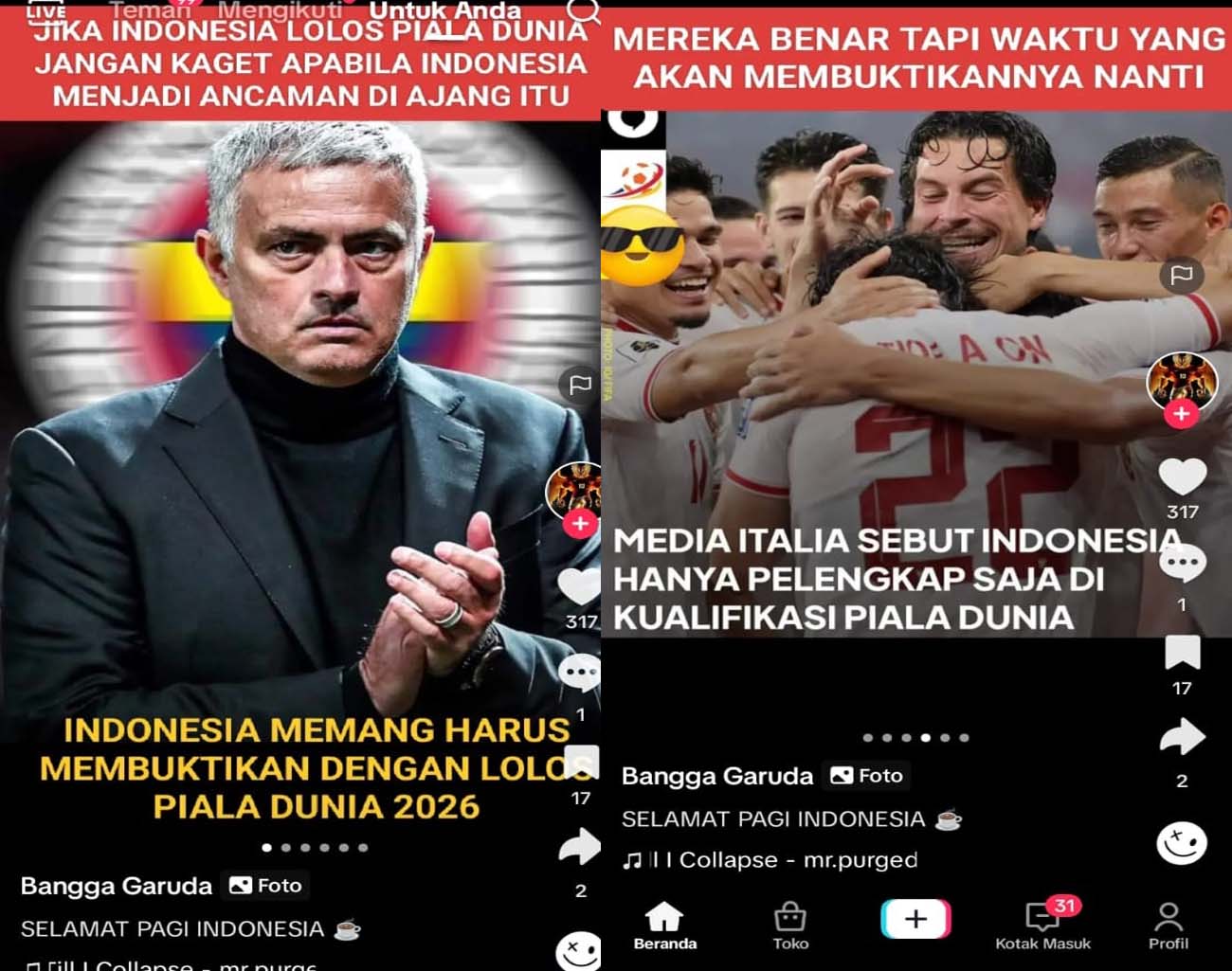 Harapan Jose Mourinho ke Indonesia, Buktikan Bukan Tim Pelengkap, Pemain Keturunan, Kualifikasi Piala Dunia