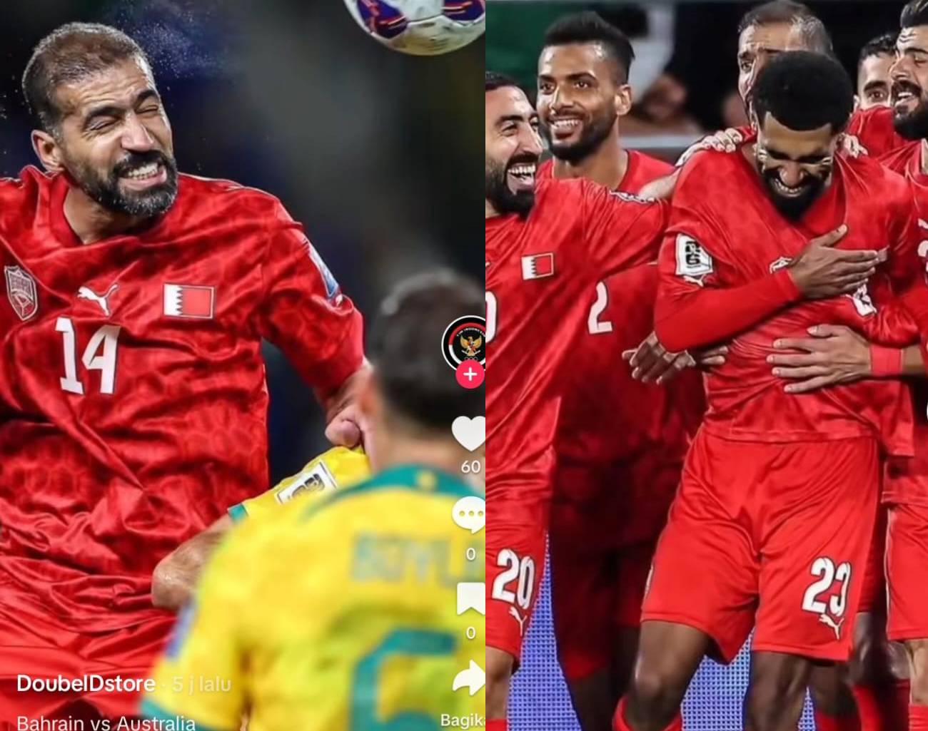 Hasil Pertandingan Australia vs Bahrain, Negara Kanguru Tanggung Malu, Kualifikasi Piala Dunia 2026