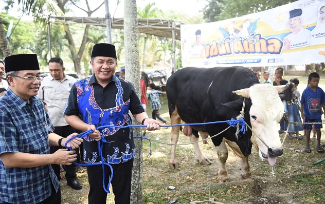Harapan Gubernur Sumsel pada Pembagian Daging Hewan Kurban