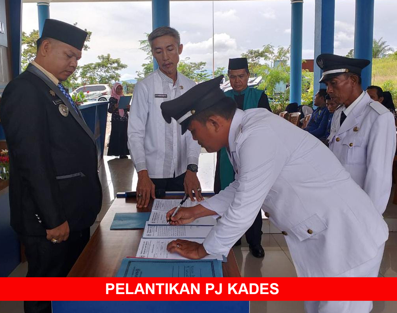 Inilah Nama nama 43 Pjs Kades di Kabupaten Lahat, Camat Pimpin Pelantikan di Wilayah Kerja Masing masing