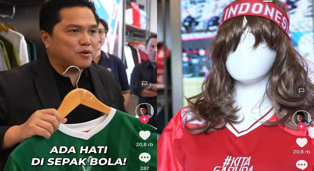 Inilah Dampak Positif Sepak Bola, Erick Thohir Kagum Kreativitas UMKM, Kualifikasi Piala Dunia 2026