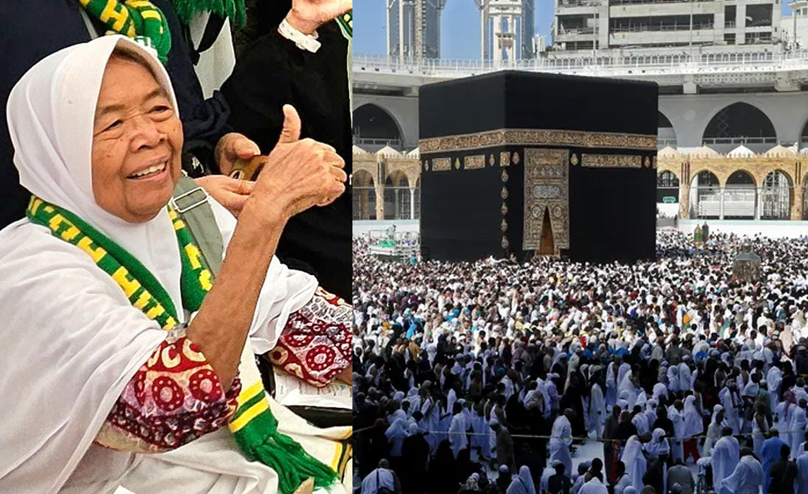 Rahmat Allah, Jenazah Mariati A Malik binti A Malik Disholatkan Ribuan Jamaah di Masjidil Harom