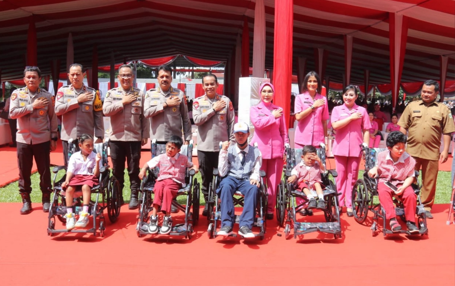 Kapolda Sumsel Ikuti Secara Virtual Bakti Kesehatan Bhayangkara ke-79 & HKGB ke-73 Dipimpin Kapolri