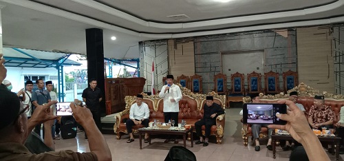 Bupati Lahat Cik Ujang Baik Sekali dengan Jurnalis di Lahat, ini Buktinya