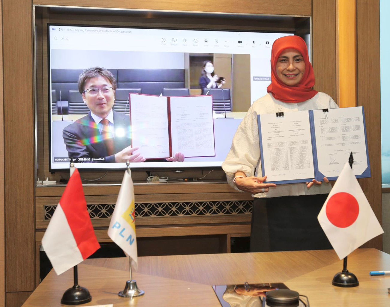 Akselerasi Transisi Energi, PLN Jalin Kolaborasi dengan Japan Bank for International Cooperation (JBIC)