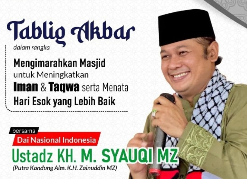 Putra Kandung KH Zainuddin MZ akan Kunjungi Lahat, Pagar Alam, Empat Lawang