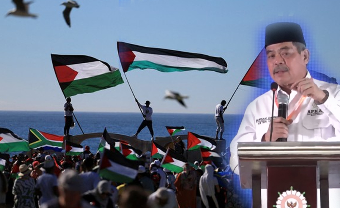 Mari Ramaikan, Bupati Kabupaten Lahat dan Rakyatnya Bela Palestina, Kumpul di Lapangan Eks MTQ 