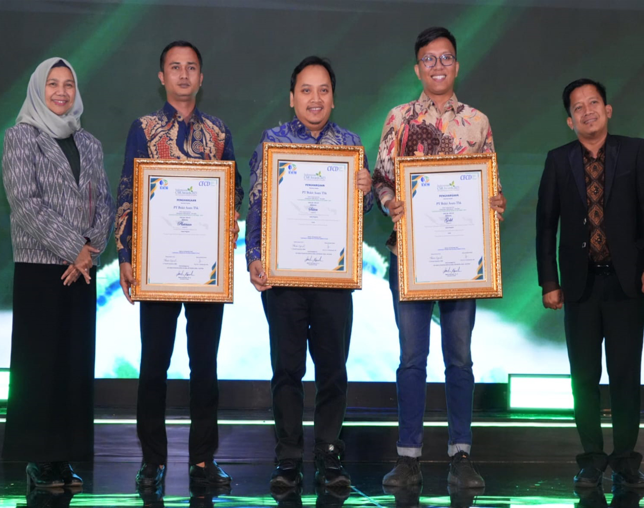Jalankan CSR Berkelanjutan, Bukit Asam (PTBA) Borong 3 Penghargaan ICA 2023 
