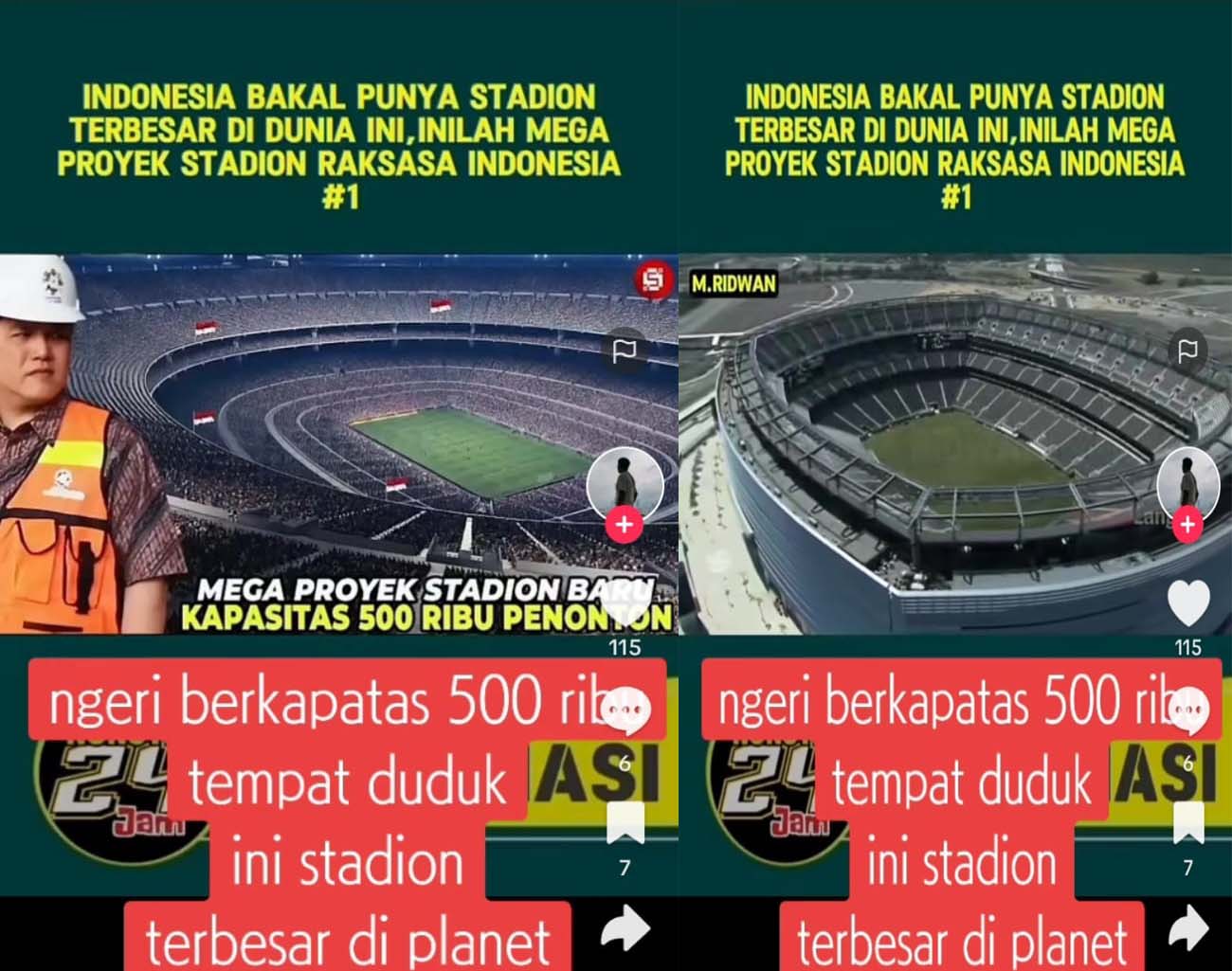 Indonesia Menyala, Bangun Stadion Sepak Bola Baru di IKN, Standar Internasional, Kualifikasi Piala Dunia 2026