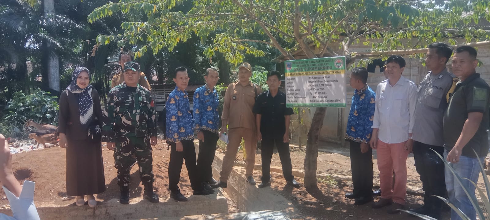 Pemerintah Kecamatan Kikim Barat Gelar Monev Dana Desa 2025 Tahap Pertama di Desa Sukamerindu