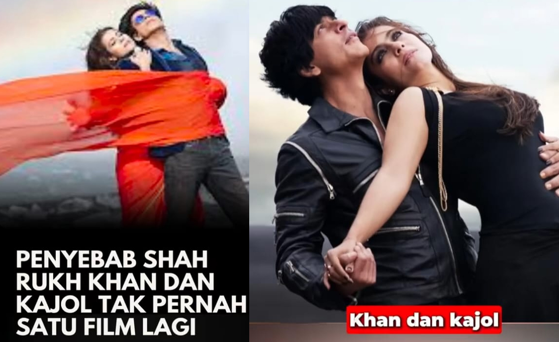 Penyebab Shah Rukh Khan-Kajol, Stop Buat Film Bersama, Tidak Tahan Gosip Asmara, Aktor Bintang Film India