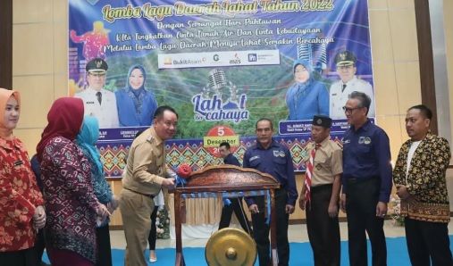 Bupati Lahat Cik Ujang Apresiasi Lomba Lagu Daerah Kabupaten Lahat