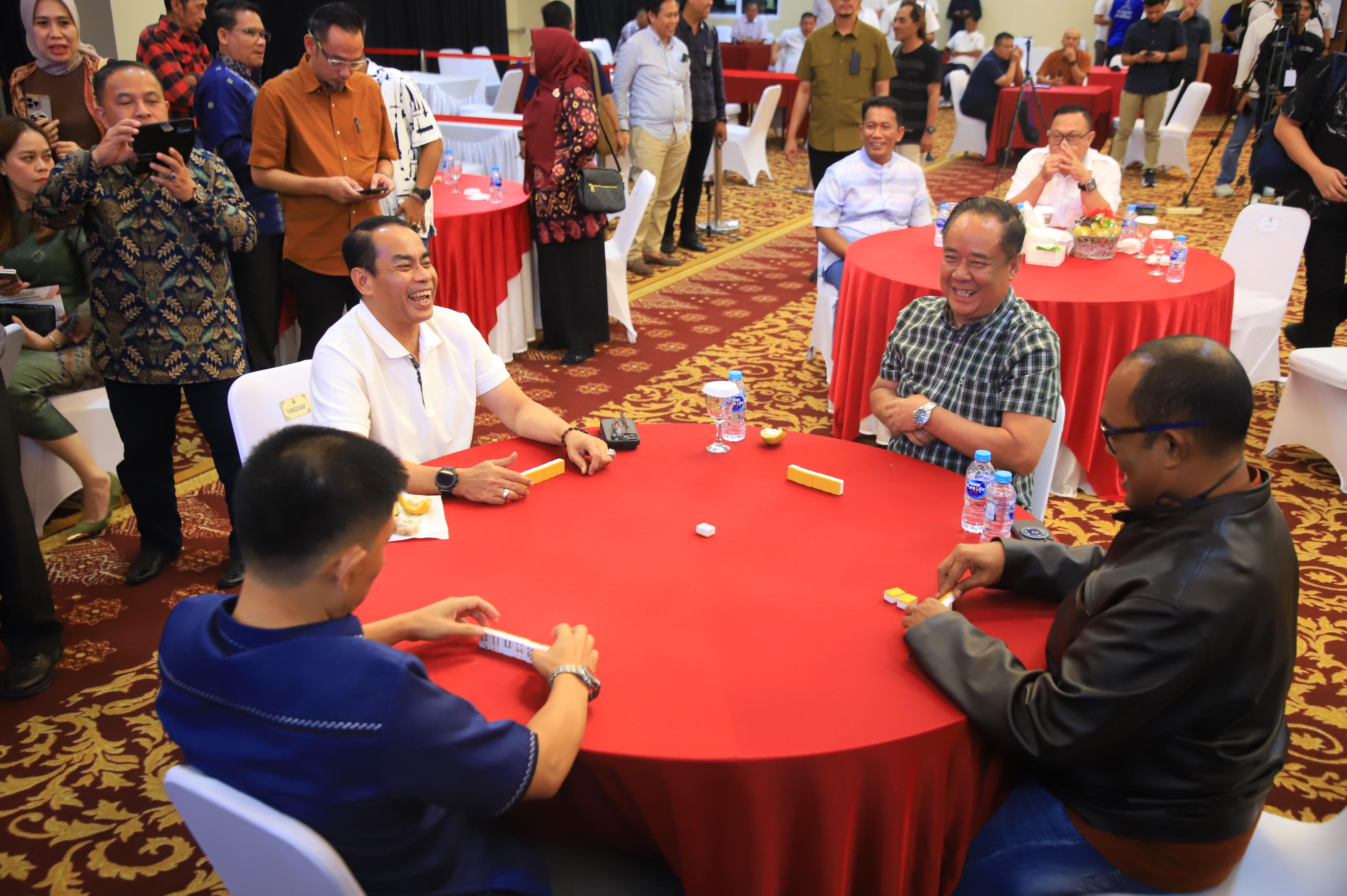 Wagub Cik Ujang Apresiasi Turnamen Gaple Kapolda Sumsel Cup 2025: Perkuat Sinergi dan Silaturahmi