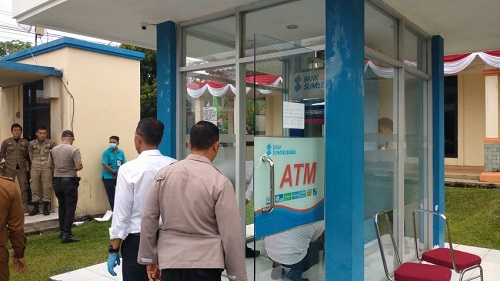 Mesin ATM Bank Sumsel Babel Empat Lawang Dibobol Maling