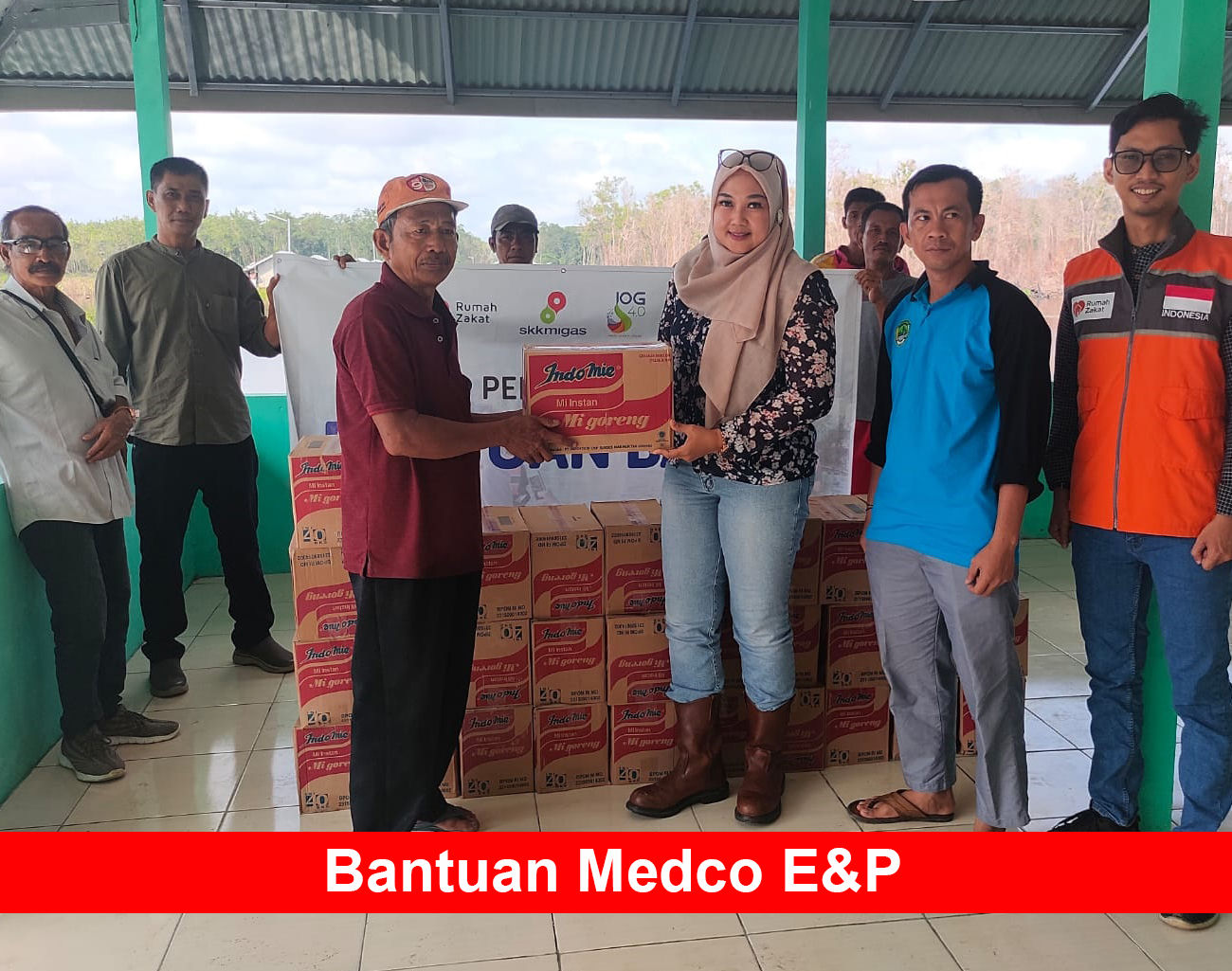 Medco E&P Salurkan Bantuan untuk Masyarakat Terdampak Banjir di Wilayah Sumatera Selatan
