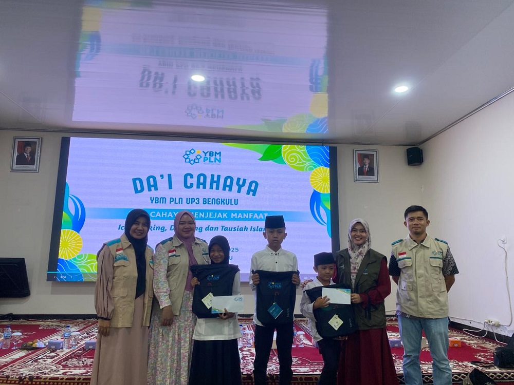 “Dai Cahaya” Hadiah Harapan YBM PLN untuk Anak-Anak Bengkulu