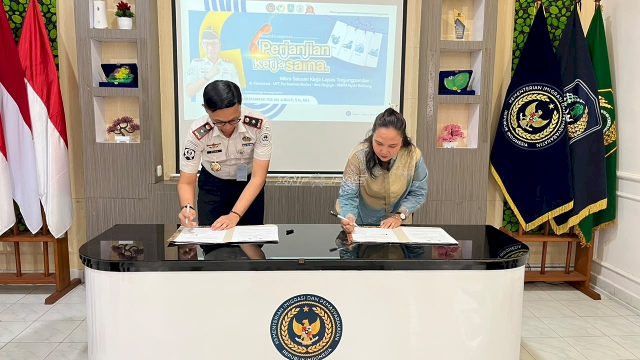 Lapas Tanjungpandan Gandeng Puskesmas, Bank Sampah dan UMKM untuk Perkuat Pembinaan Warga Binaan