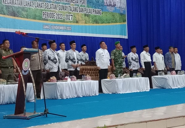 Daftar Pengurus PGRI Lahat, Lahat Selatan, Gumay Talang, dan Pulau Pinang yang Dilantik