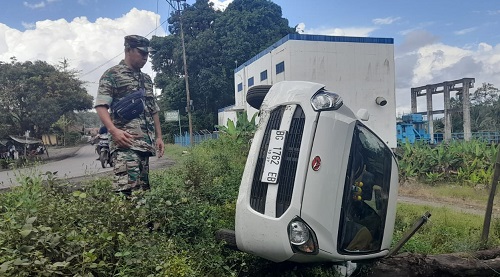 Kecelakaan Tunggal Mobil Ayla di Merapi Timur, Rupanya Warga Talang Jawa Utara