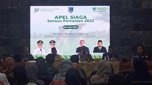 Wujudkan Masa Depan Cerah Petani Indonesia, Lahat Siap Sukseskan Sensus Pertanian 2023