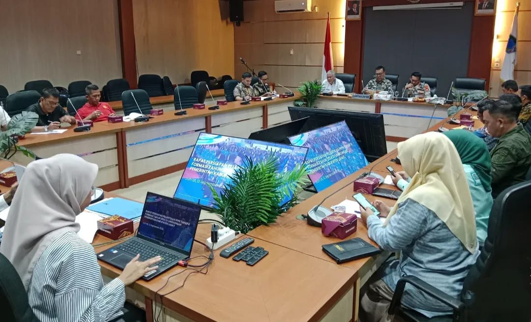 722 PPPK Tahap II Lahat Segera Dilantik, Sekda Pimpin Rakor Persiapan Pelantikan