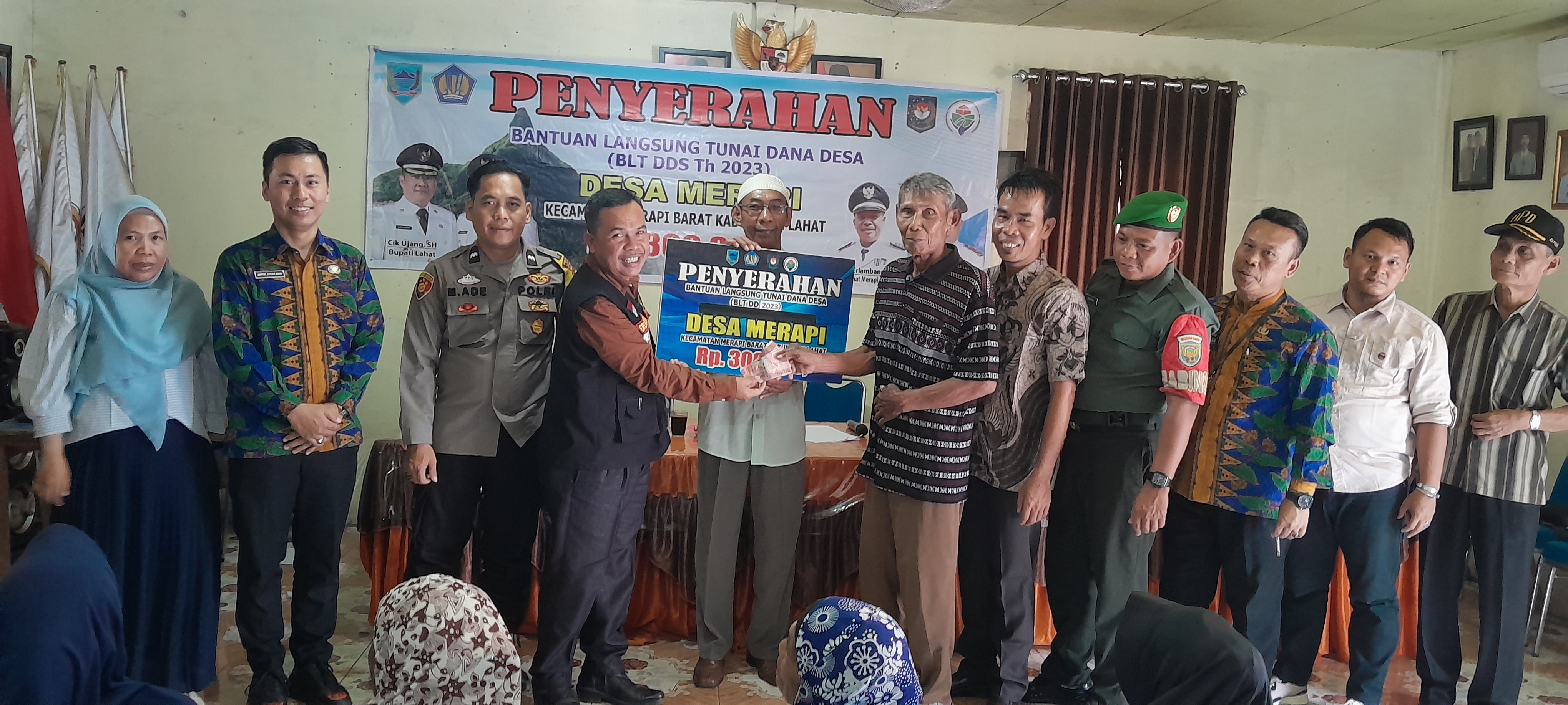 KPM desa Merapi Mengalami Penurunan