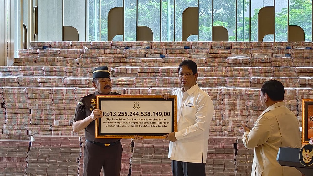 Kejagung Kembalikan Uang Negara Rp 15,2 Triliun ke Kas Negara Sepanjang 2025