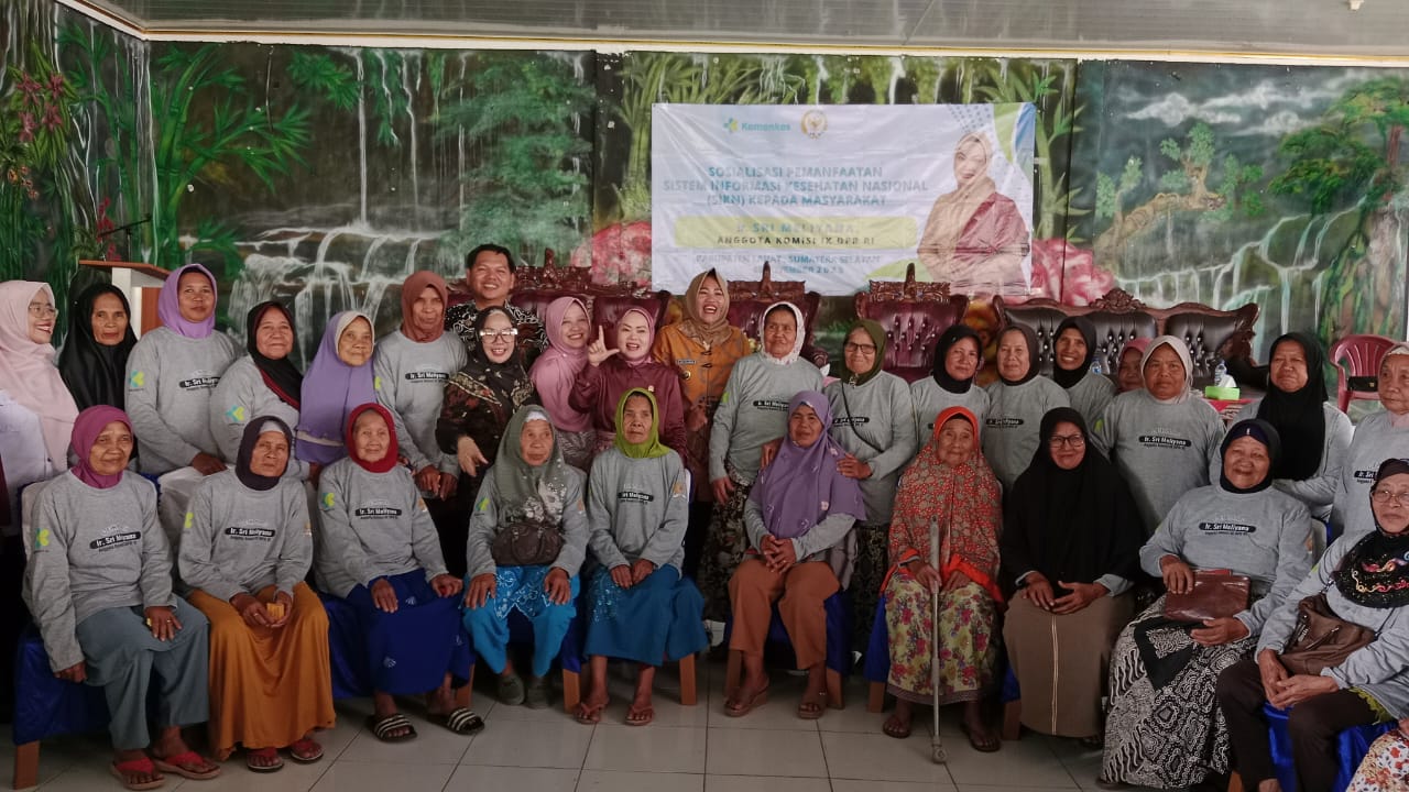 Sosialisasi Pemanfaatan SIKN, Sri Meliyana Hadirkan Kemenkes dan Ajak Masyarakat Cek Kesehatan Gratis