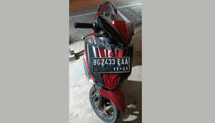 Motor Pelaku Jambret Hp Siswi SMA Santo Yosef Lahat