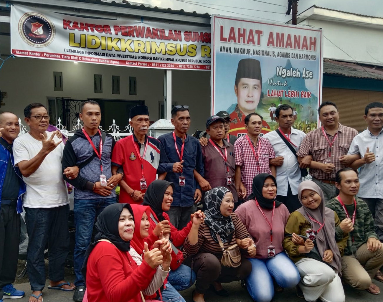 Bambang MD Terpilih Jadi Relawan Merdeka Calon Bupati Lahat Yulius Maulana